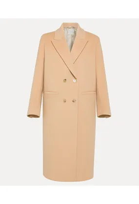 cashmere velour blend coat.