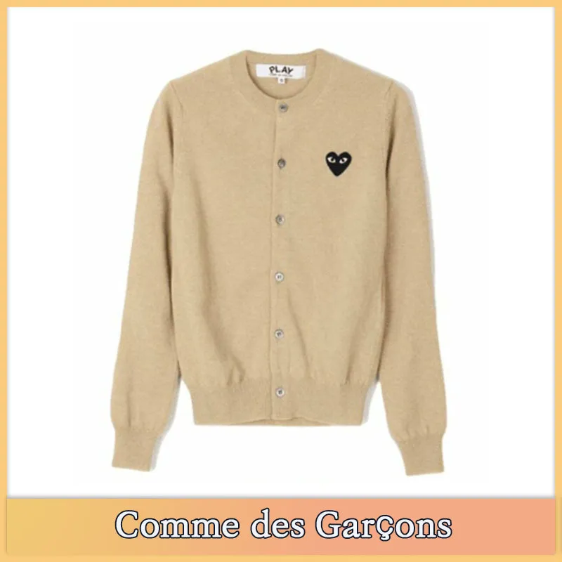 COMME des GARCONS Unisex Street Style Logo Cardigans