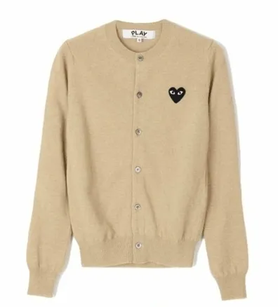 COMME des GARCONS Unisex Street Style Logo Cardigans