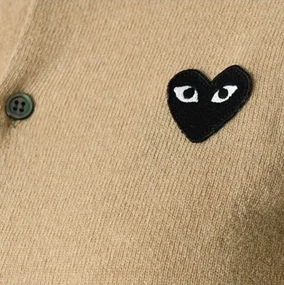 COMME des GARCONS Unisex Street Style Logo Cardigans