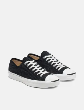 Converse Jack Purcell Wide Wale Cord Black White