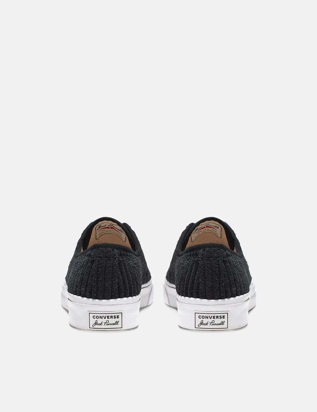 Converse Jack Purcell Wide Wale Cord Black White