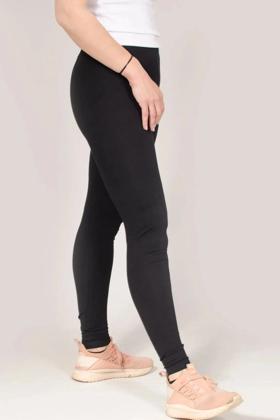 Cotton Blend Leggings