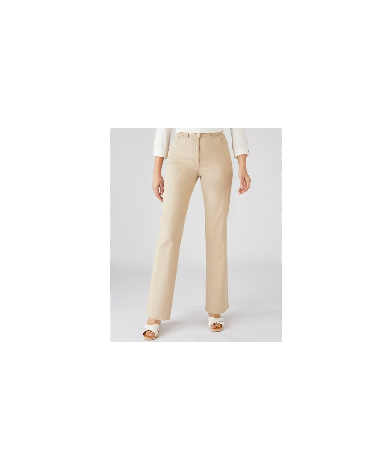 Stretch Cotton Trousers