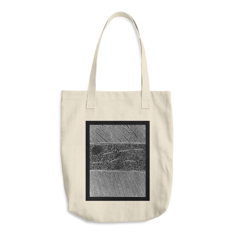 Barton Springs Light and Limestones Cotton Tote Bag