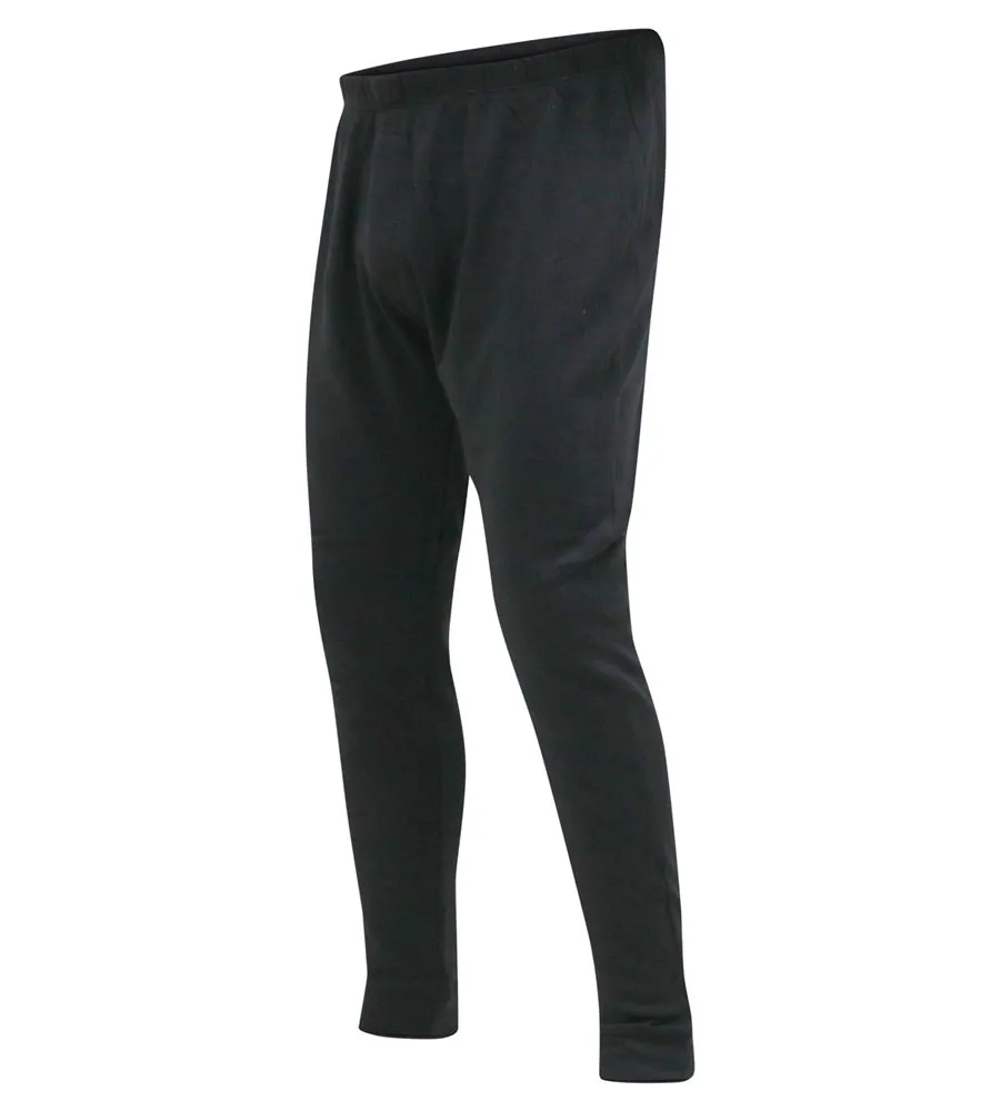 D555 Men's Black Thermal Long Johns Pants (Boston)