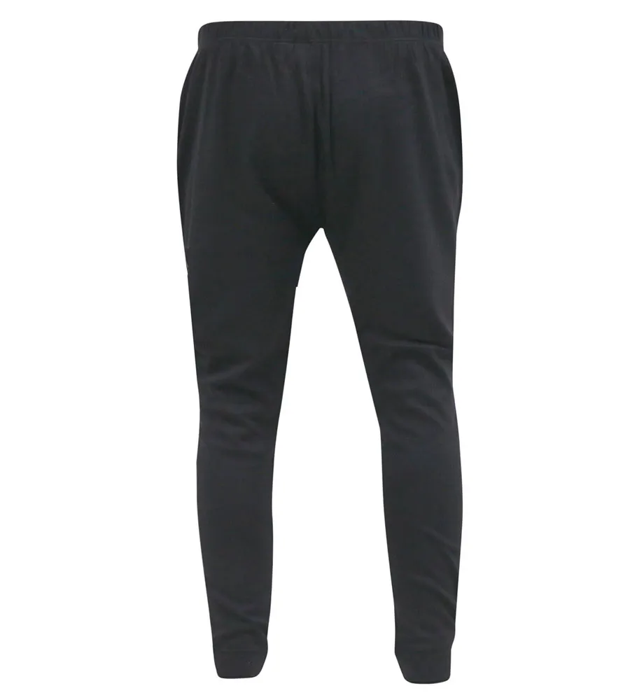 D555 Men's Black Thermal Long Johns Pants (Boston)