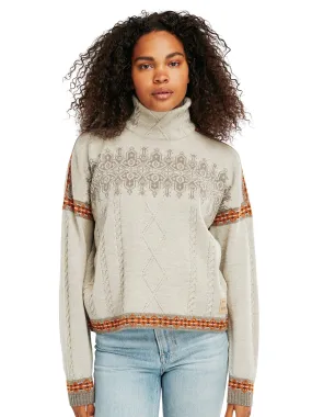 Dale of Norway Women's Aspoy Sweater in Sand