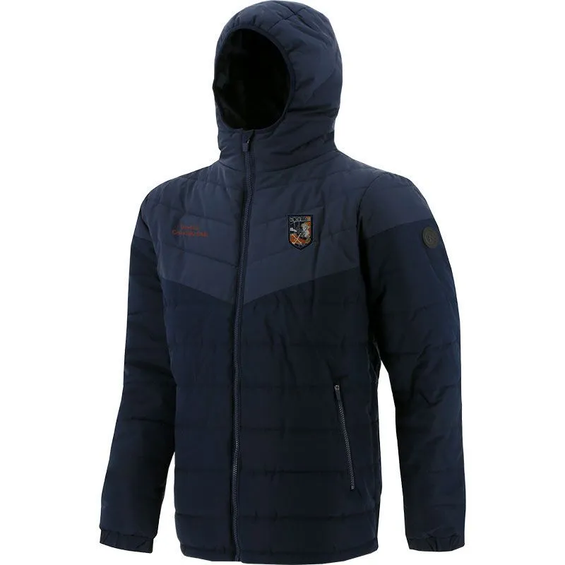 Kids' Maddox Hooded Padded Jacket for Camogie by Davitts