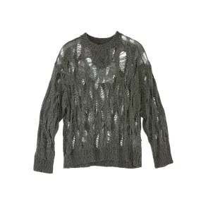 Destroyed Cutout Sweater