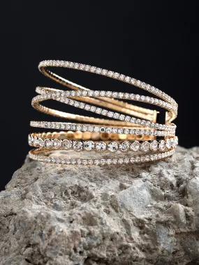 Diamond Bangle Bracelet