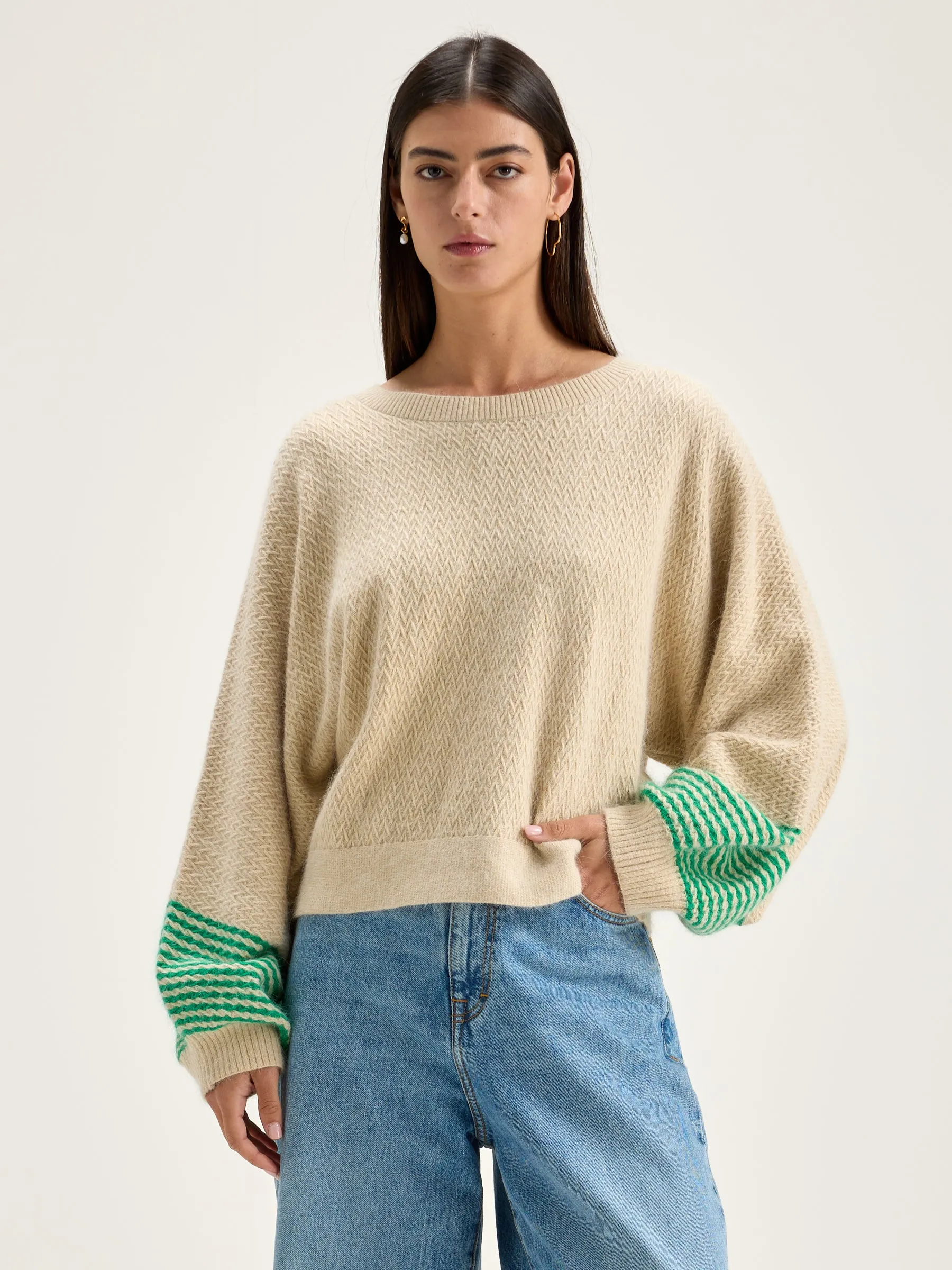 DIOS Sweater in Calcaire - Size 242 for Women