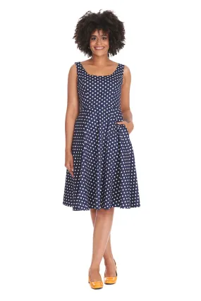 Polka Dot Swing Dress