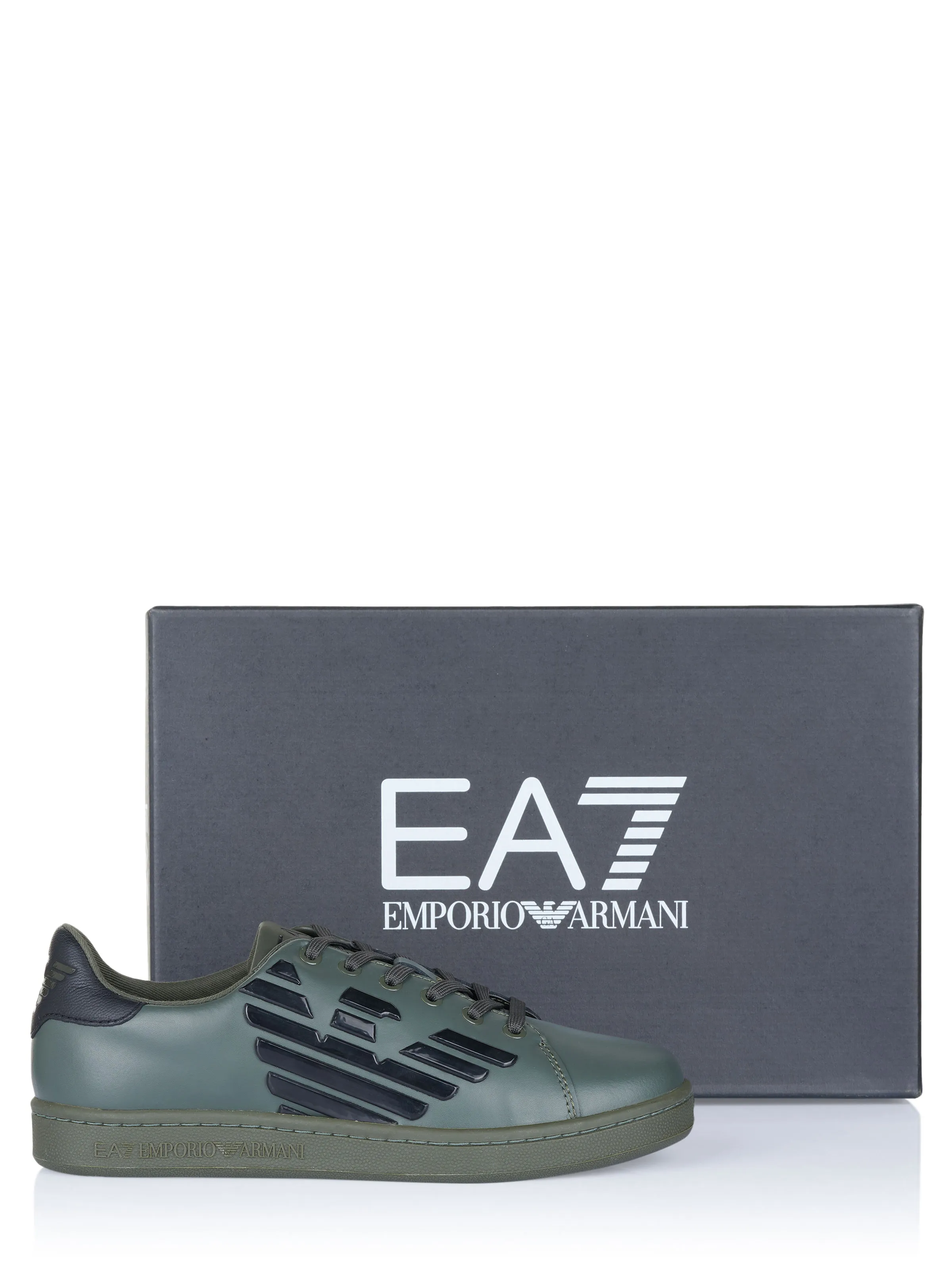 EA7 Emporio Armani Olive Green Shoe