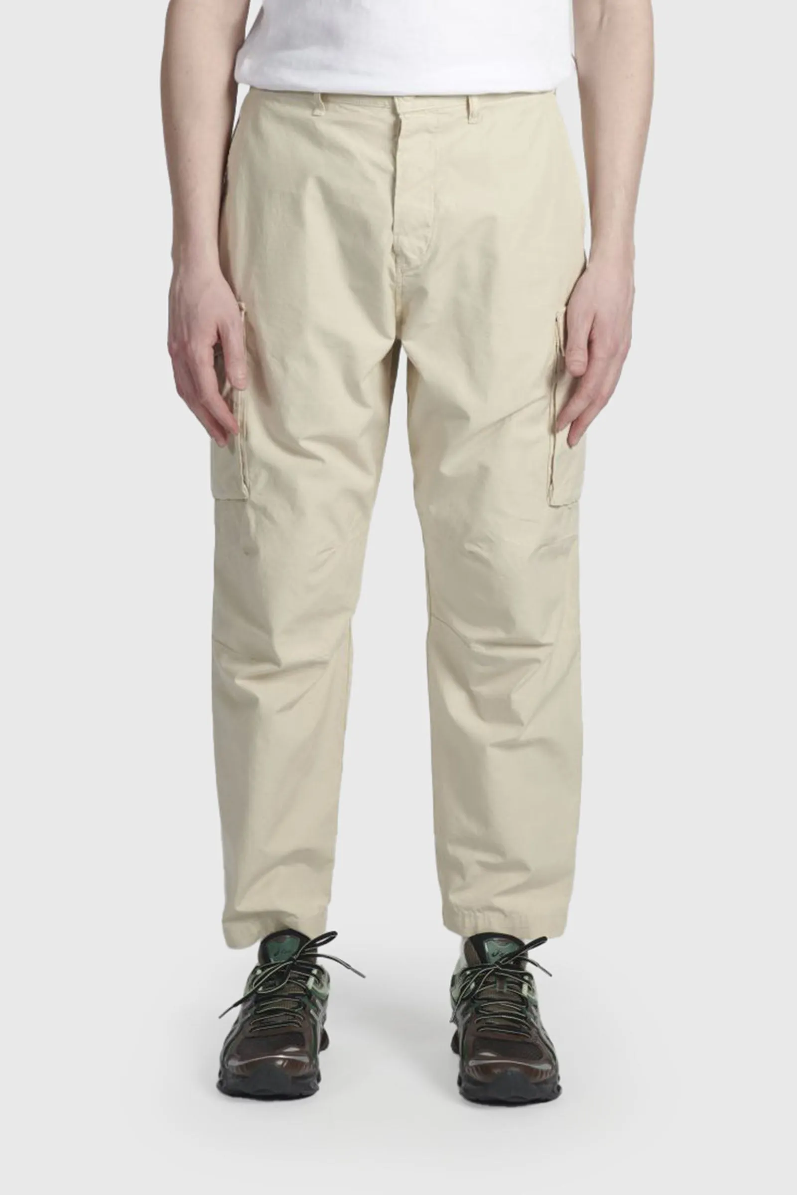 Edwin Chiaro Beige Sentinel Pantalone Uomo