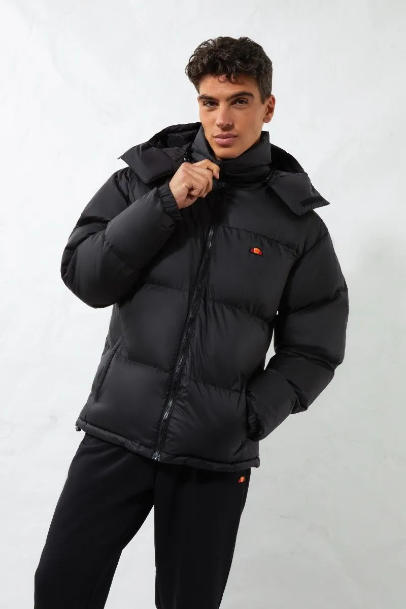 Black Ellesse Dappiani Padded Jacket