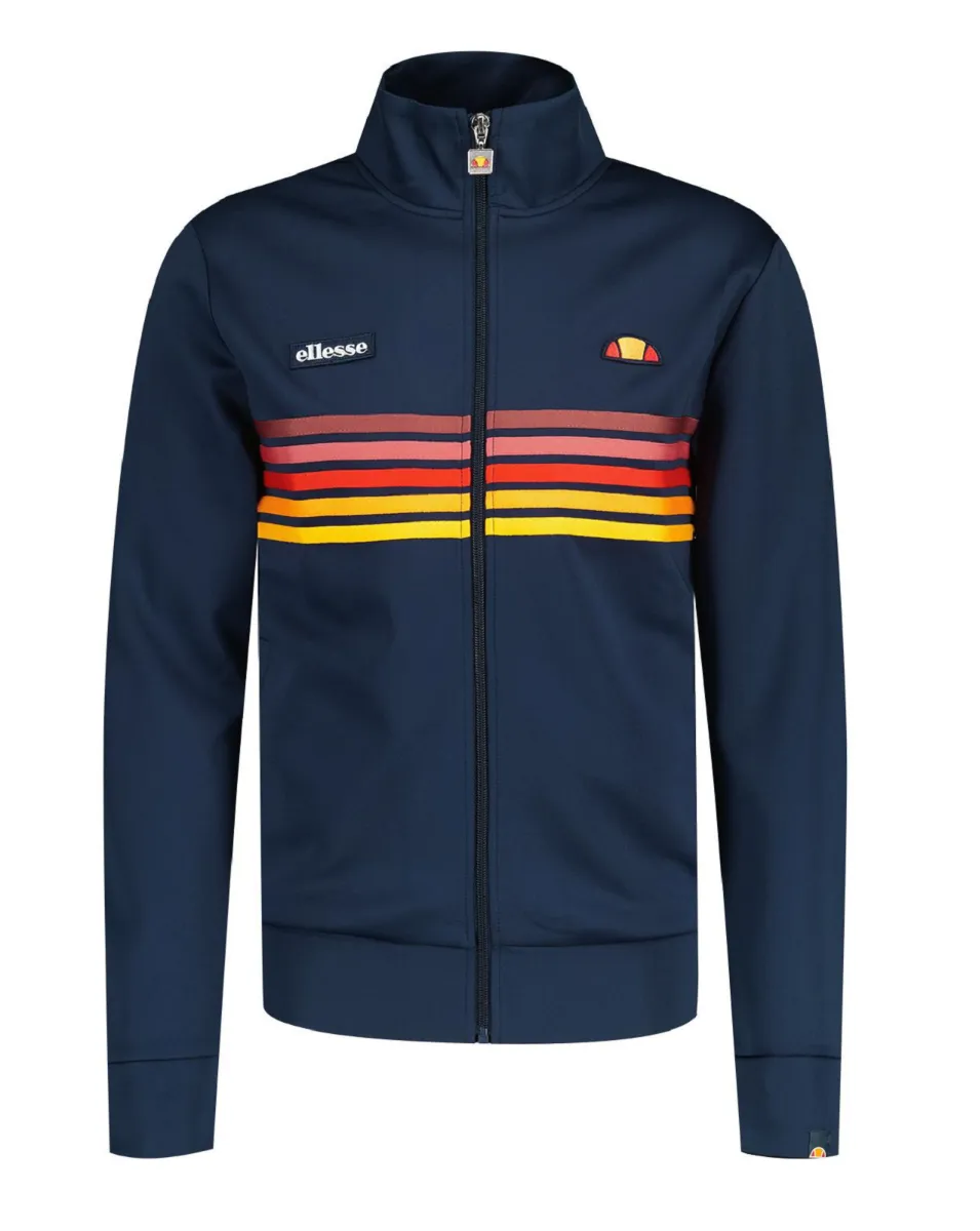 Ellesse Classic Track Jacket in Navy