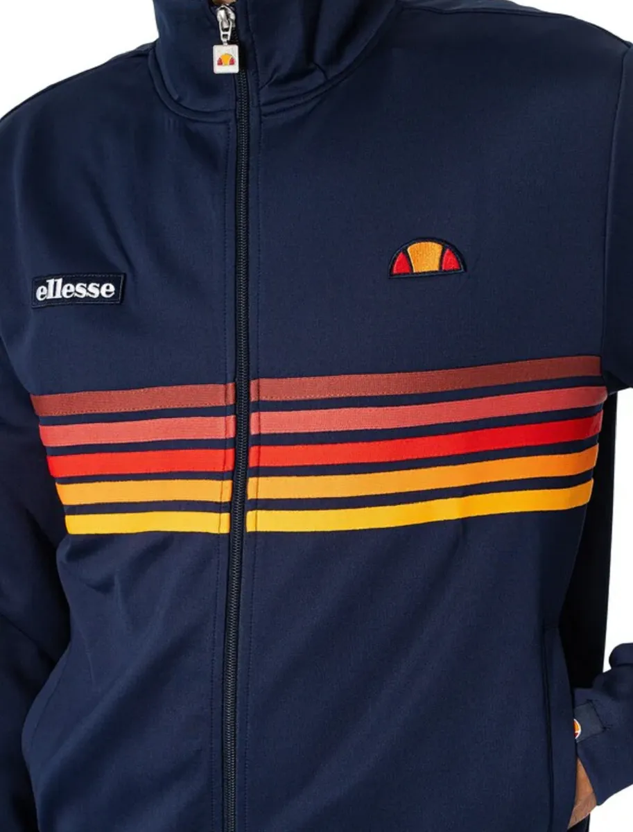 Ellesse Classic Track Jacket in Navy