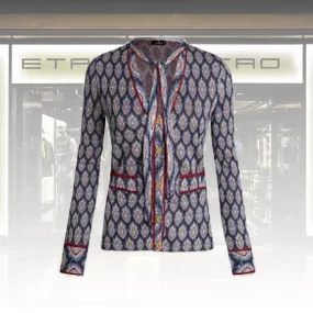 ETRO Casual Style Long Sleeve Elegant Cardigans