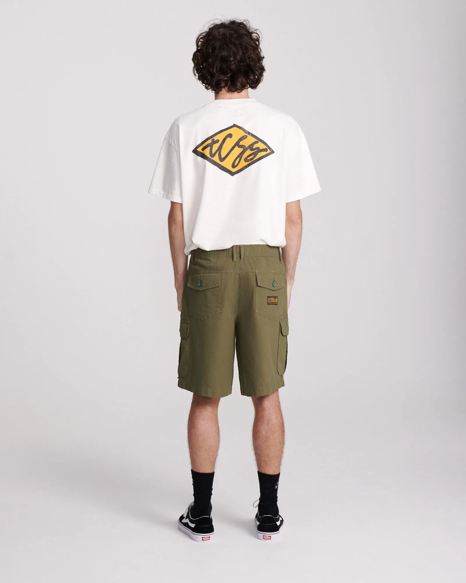 Explore Utility Shorts in Fatigue Color