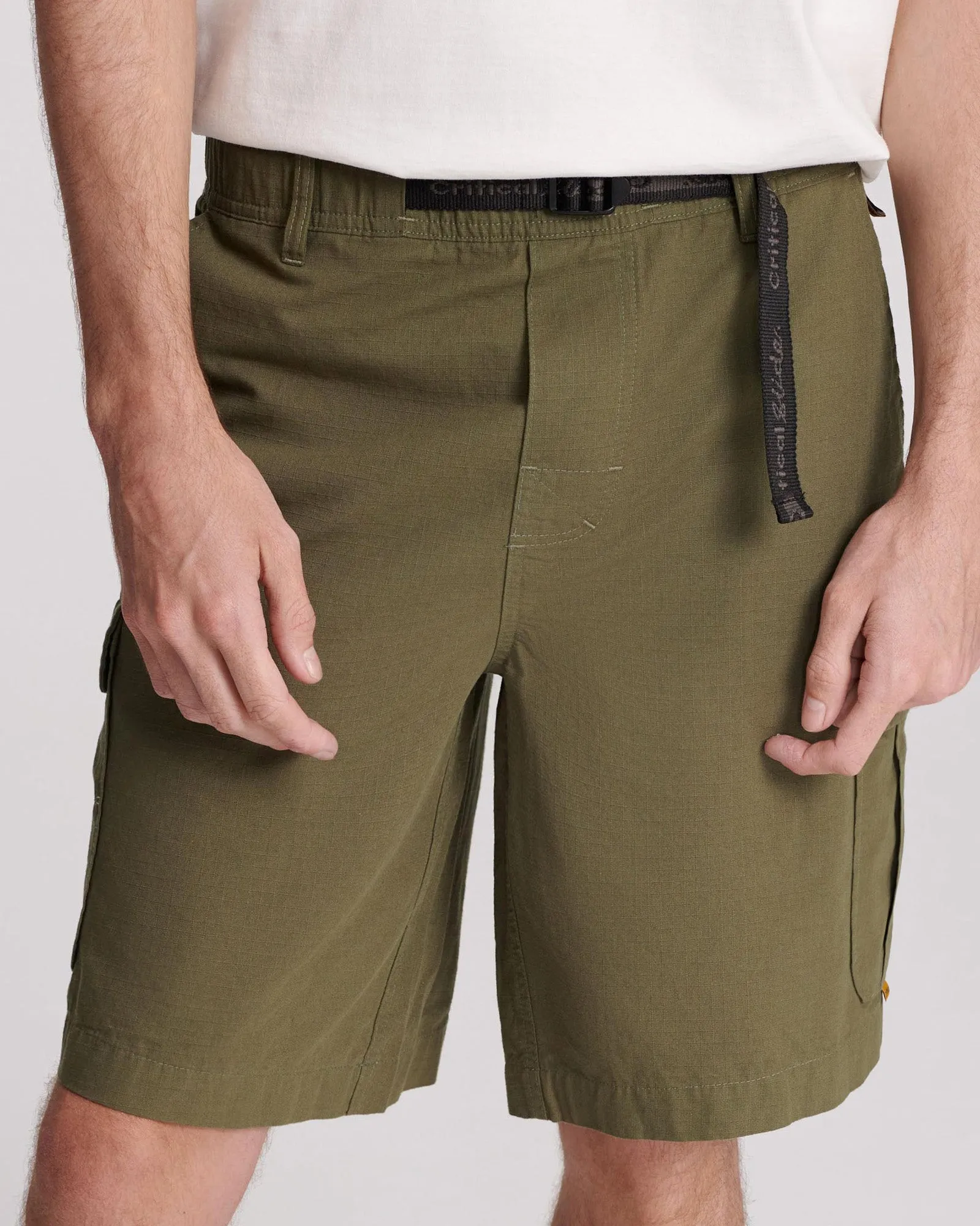 Explore Utility Shorts in Fatigue Color