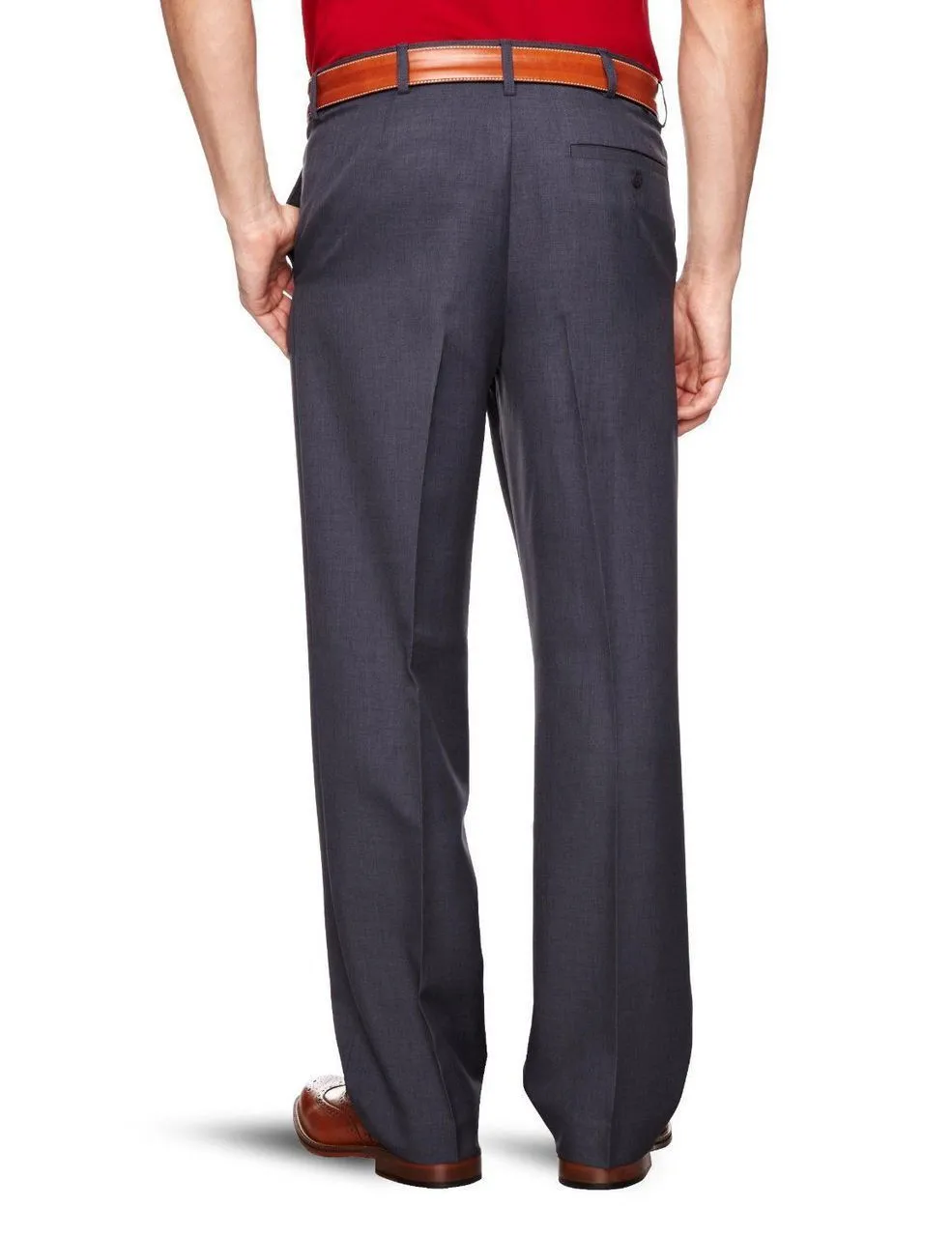 Storm Blue Farah Flexi Waist Trousers