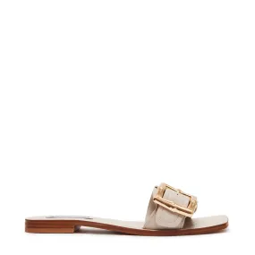 Farrah Beige Leather Sandals - Shop Now