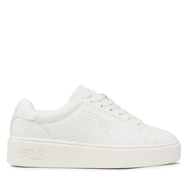 FILA Teens White High Top Lace-Up Sneakers