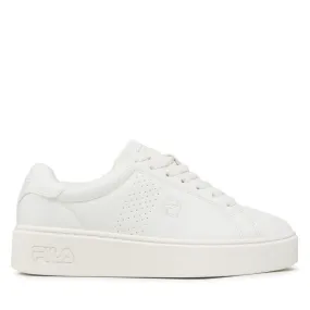 FILA Teens White High Top Lace-Up Sneakers