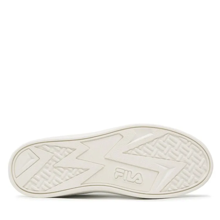 FILA Teens White High Top Lace-Up Sneakers