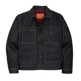 Filson Short Lined Cruiser Jacket Raw Indigo - Shop Now