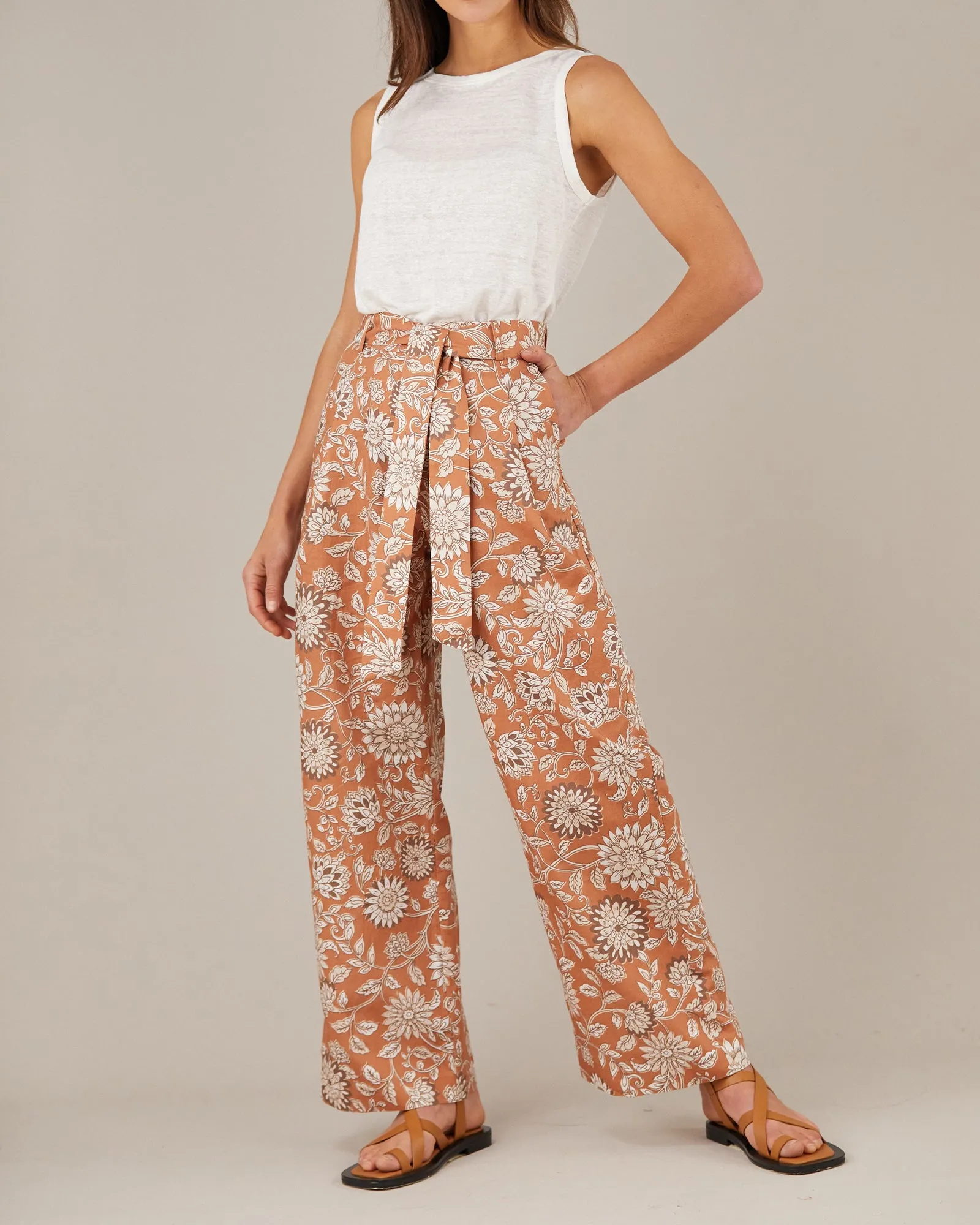 Folklore Print Pants