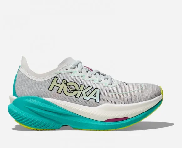 Frost Electric Aqua Women's Mach X 2 Road Running Shoes by HOKA