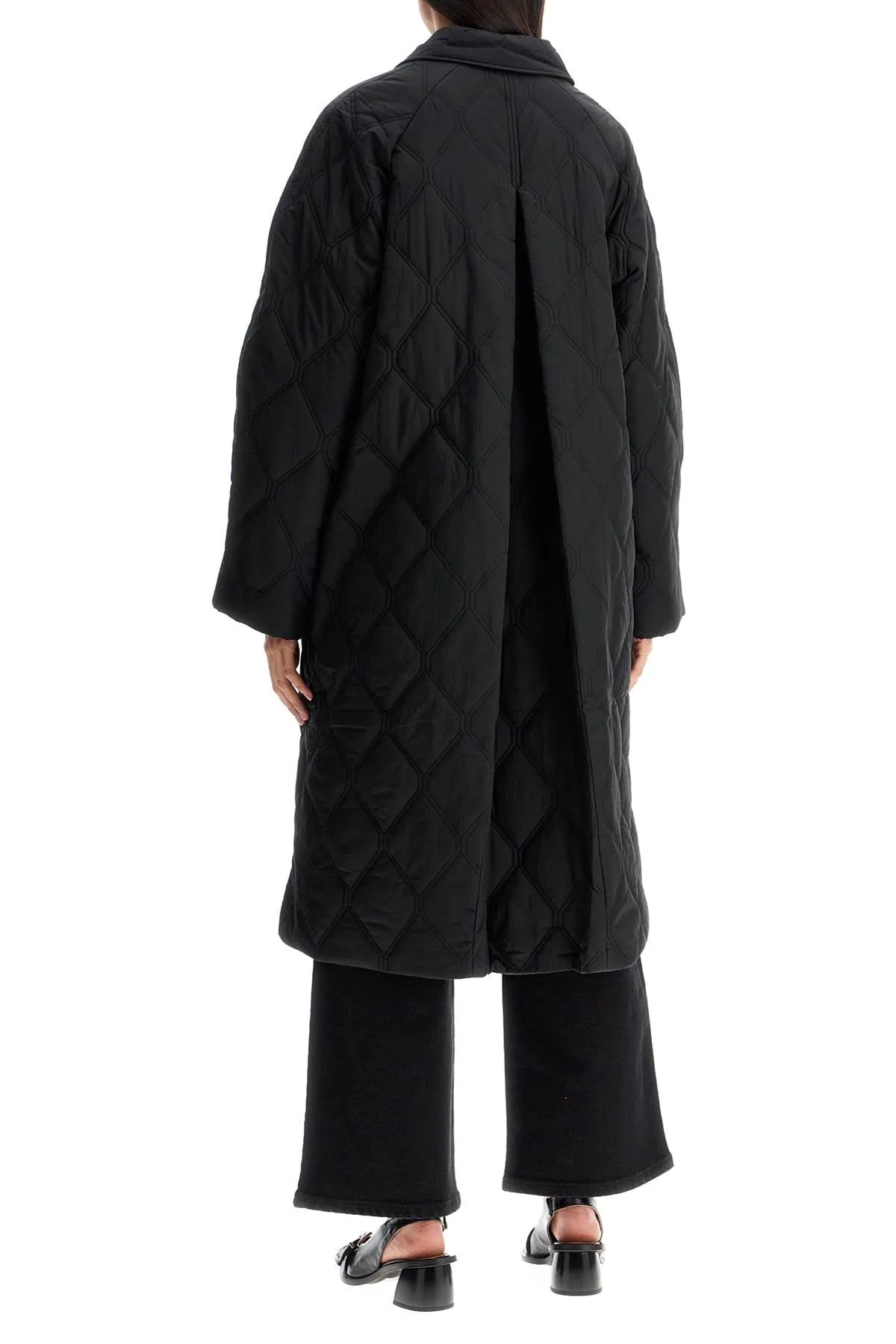 GANNI Quilted Padded Coat