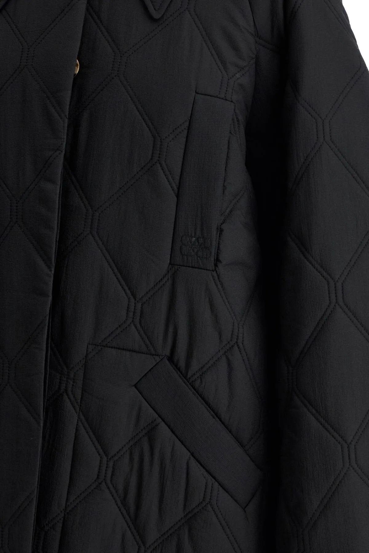 GANNI Quilted Padded Coat