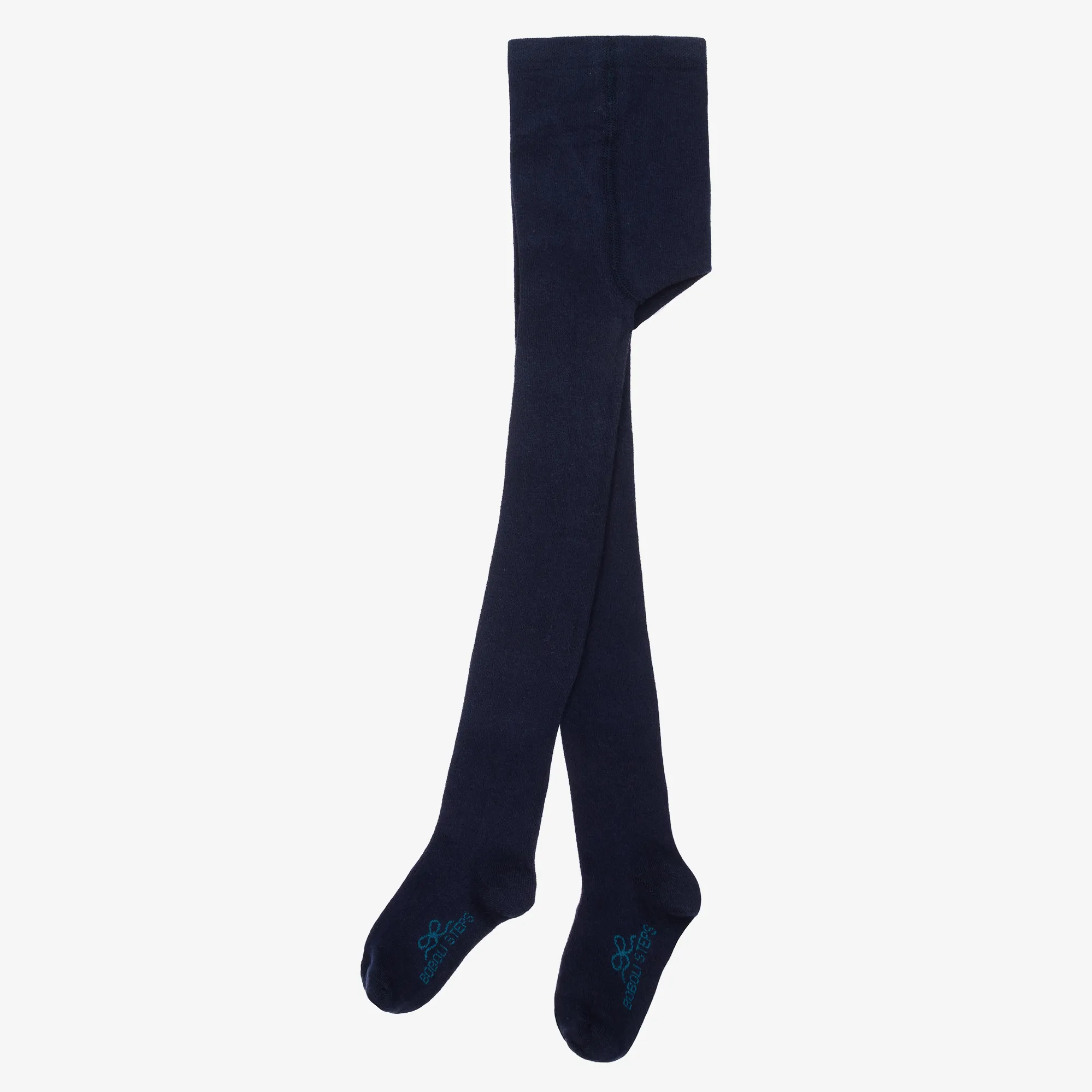 Navy Blue Cotton Tights for Girls