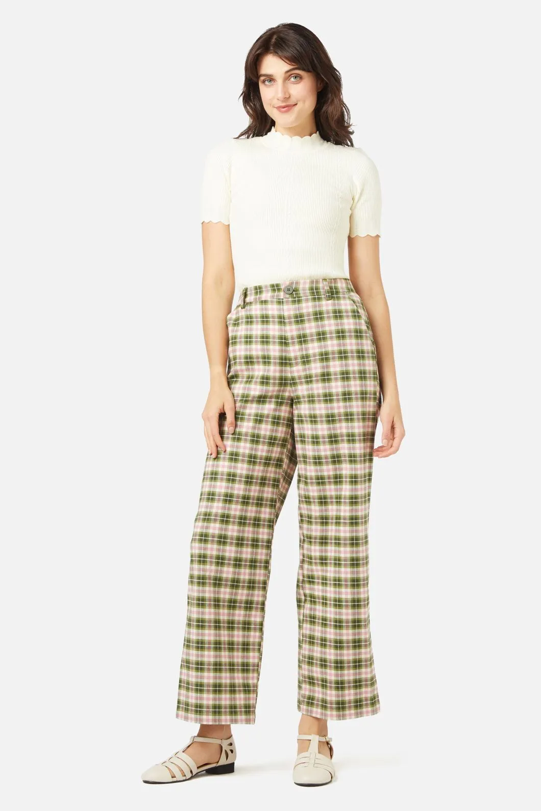 Hazel Checkered Pants