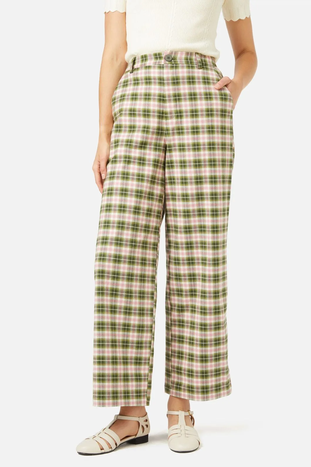 Hazel Checkered Pants