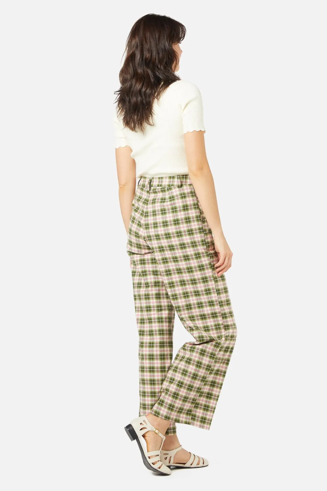 Hazel Checkered Pants