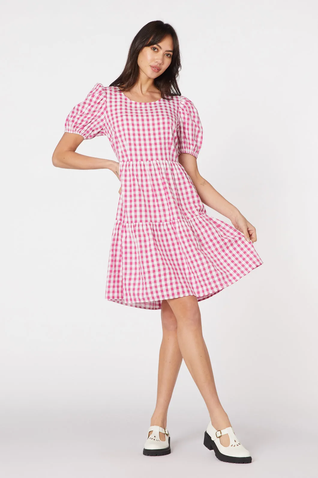 Checkered Heidi Dress