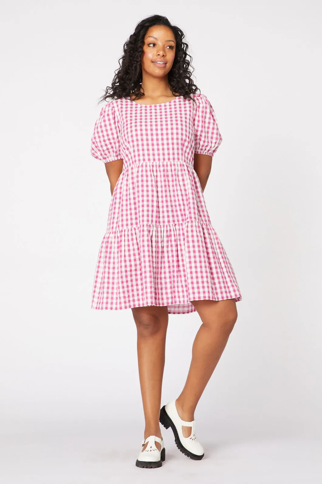 Checkered Heidi Dress