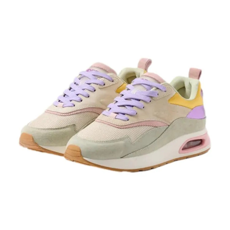 Hoff Donna Parthenon Grigio Viola Stringate Sneakers