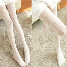 Hollow Out Lace Tights Silk Stockings for Women