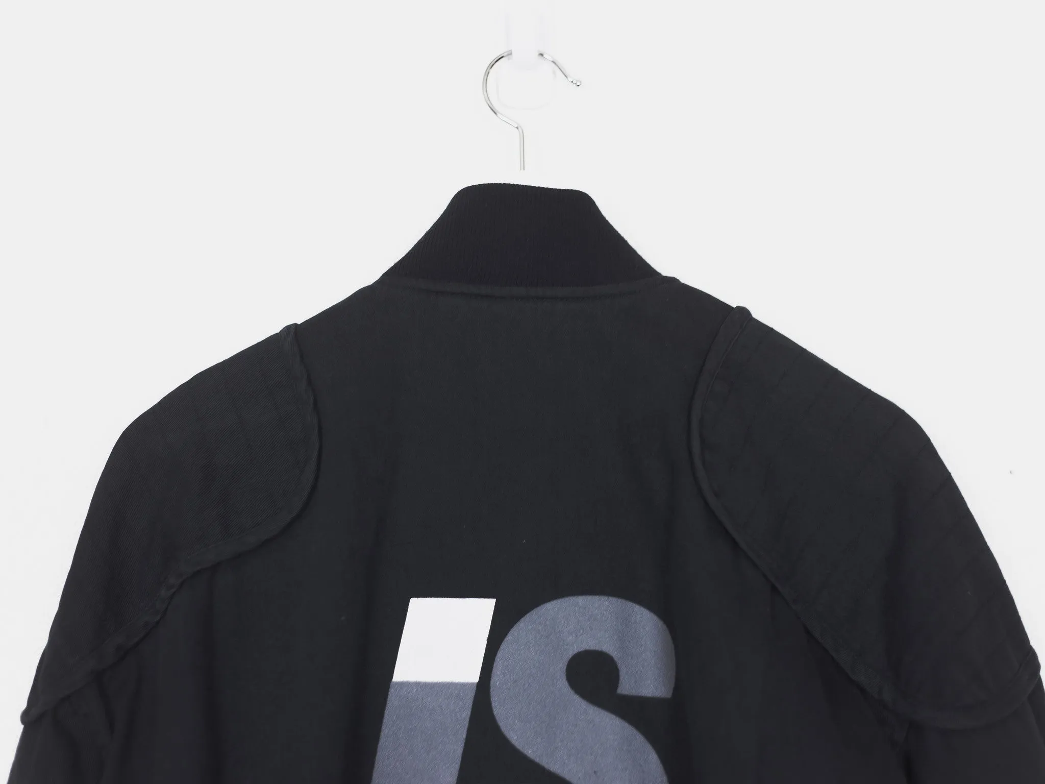 Issey Miyake Issey Sport Padded Shoulder MA-1 can be rewritten as Issey Miyake Issey Sport Padded Shoulder Bomber Jacket for bet