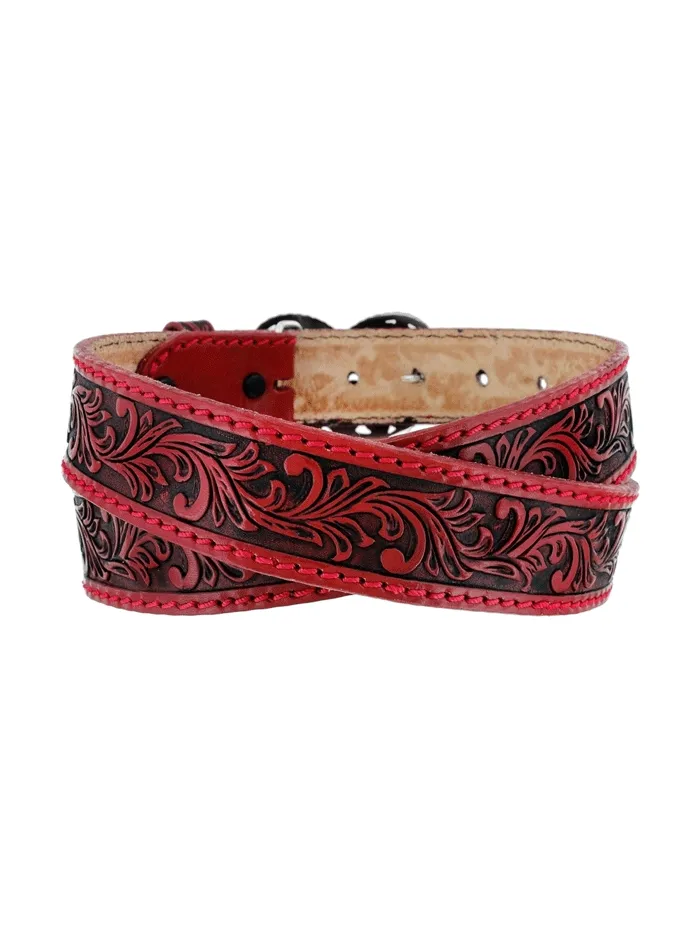 Justin 21337 Women's Red Heartland Belt