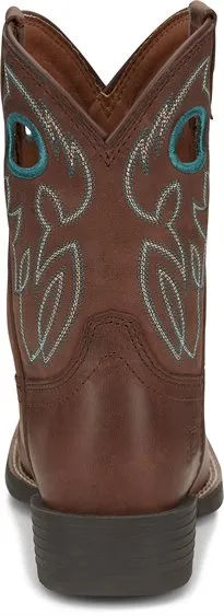 Justin Children's Bowline Junior Boot - Kid's Western Design Boots