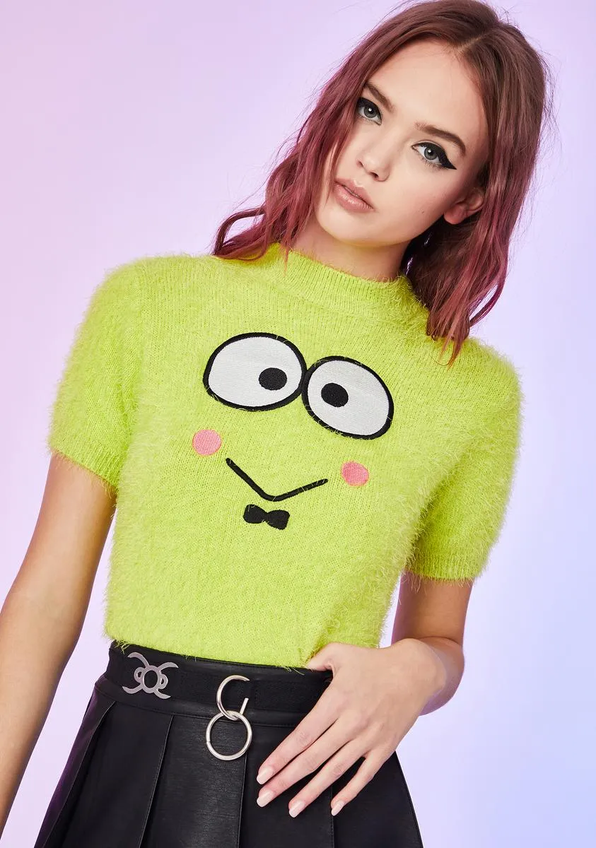 Keroppi Sweater Lilly Pad Loner