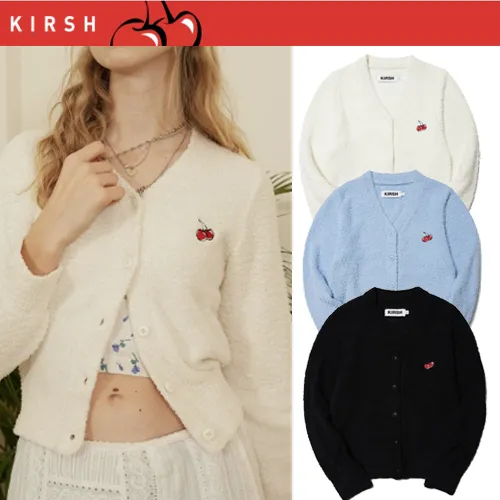 Street Style Logo Cardigans by KIRSH