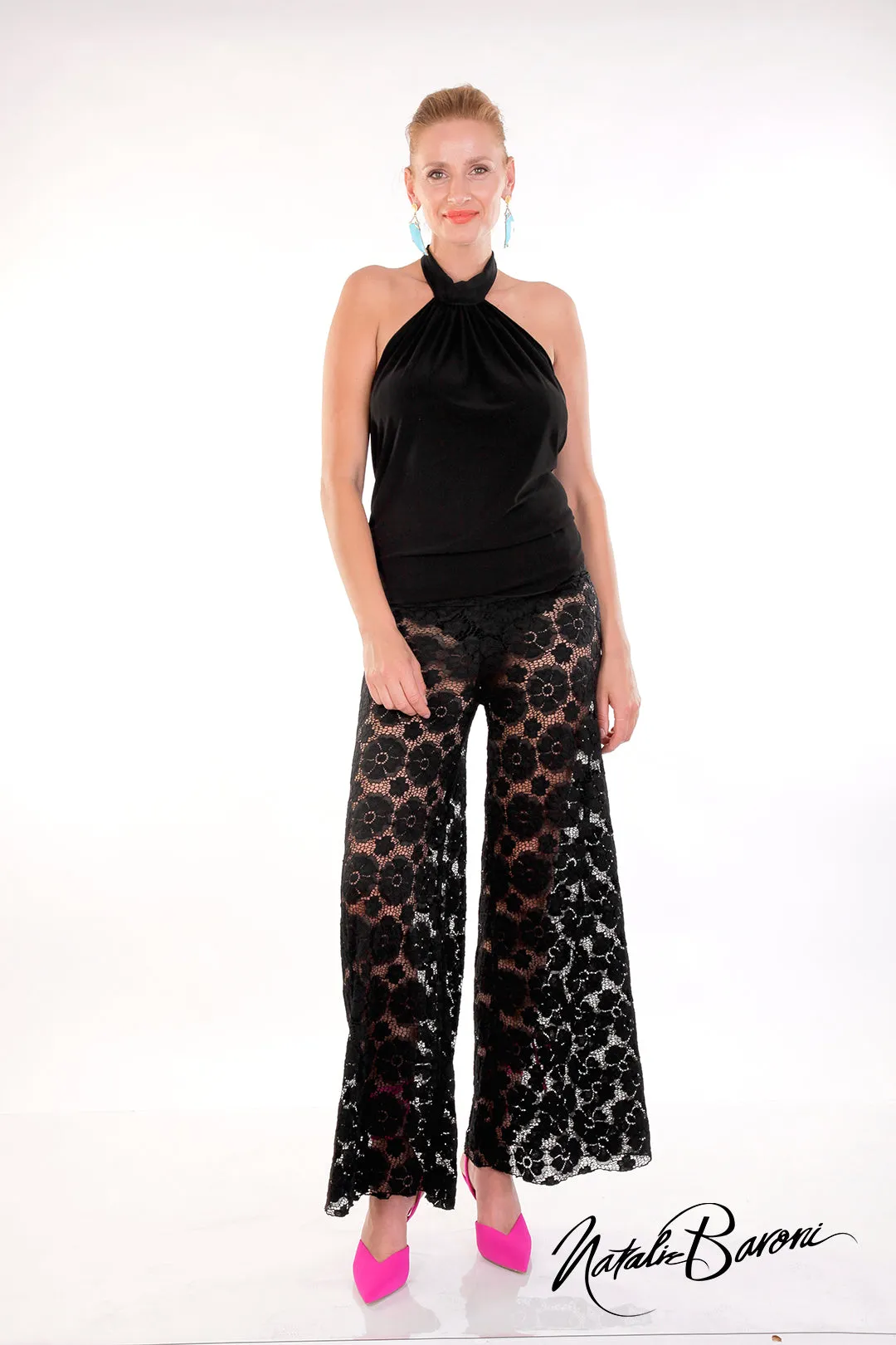 Burano Lace Palazzo Pant