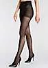 Heart Sheer 30 Denier Tights by LASCANA